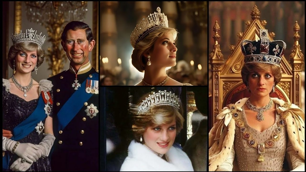 Princess Diana Princess of Wales in different tiara style #fashion # ...