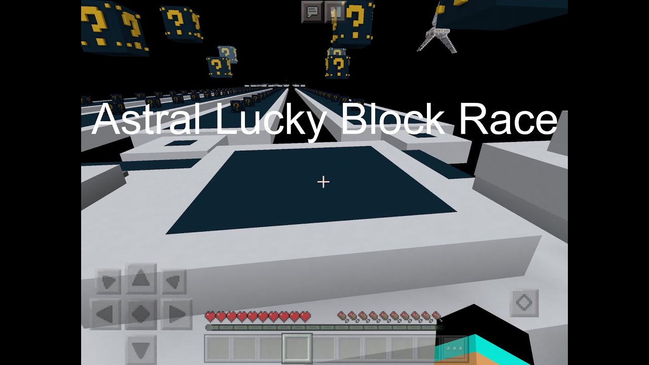 Lucky Blocks Race Maps Minecraft Bedrock