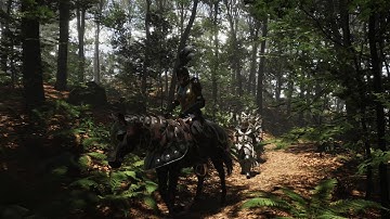 Knights moving through the Mega Bundle