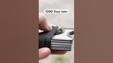 This wallet survived 3 years of daily use 🤯 #3dprinting #diy #design #3dprinted #wallet #droptest