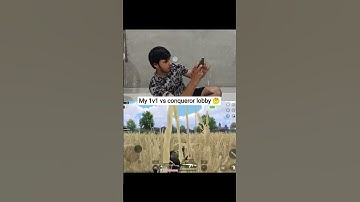 conqueror lobby vs my 😨 #pubg1vs1 #pubgmobile #bgmi #1v1neverpro #funny #mobilegame #shorts #viral