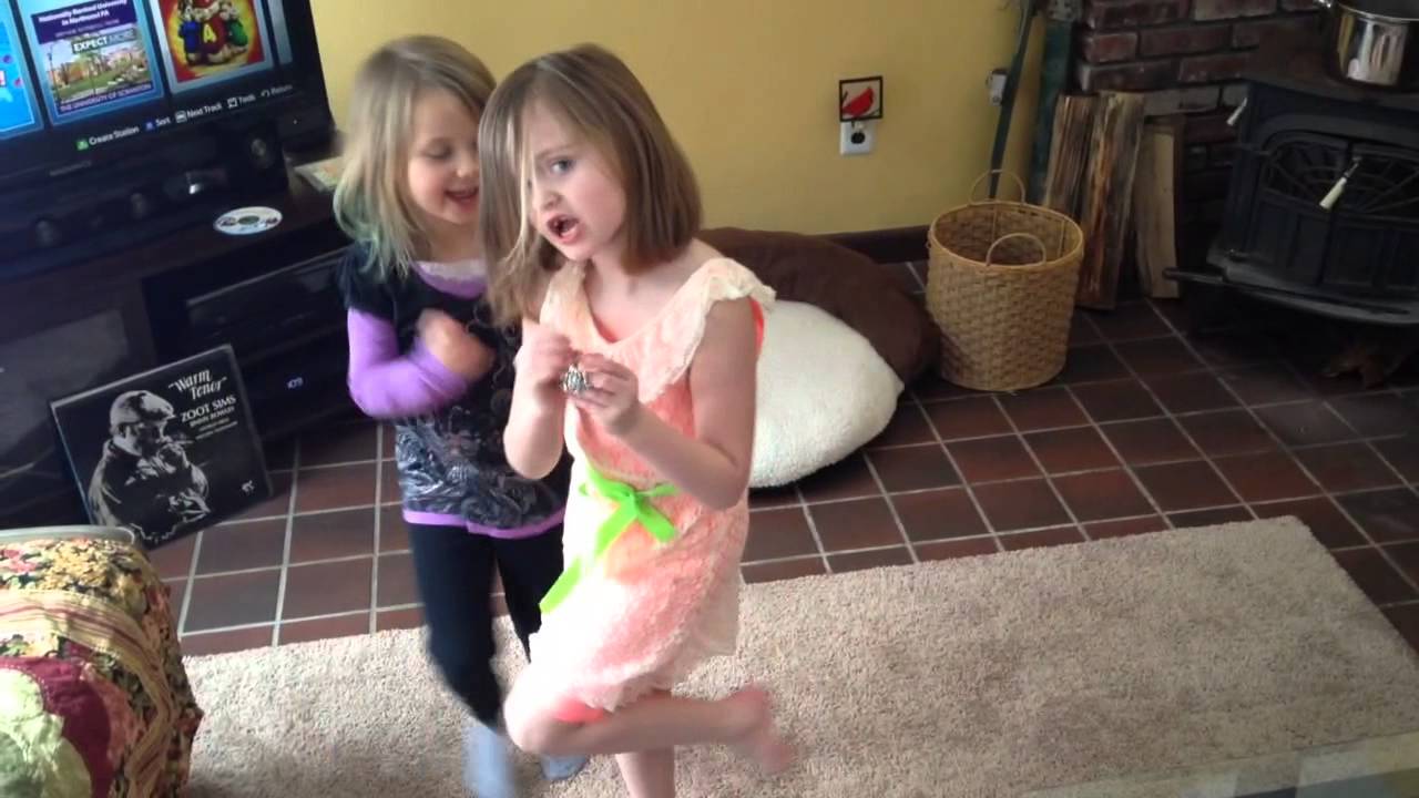 Addysun and friend dance