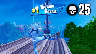 High Kill Solo Win Gameplay 🏆 Fortnite Ranked (Season 4)