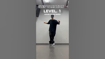 HOUSE DANCE BASIC【easy to step】#housedance