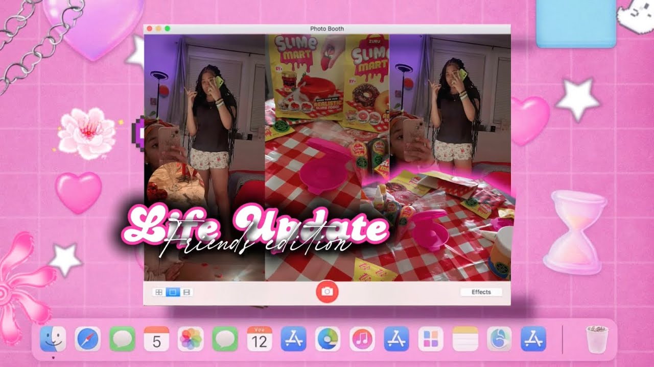 Q&A LIFE UPDATE 🎥🎀 *friends edition* -make slime , girl talk , laughs & more- 🫧