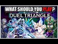 What should you play in duel triangle  best decks  combos  yugioh master duel