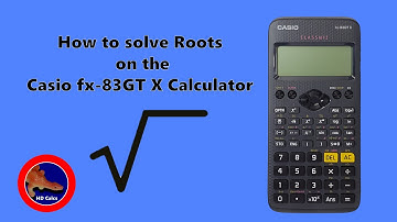 How to solve Roots on the Casio fx-83GT Calculator