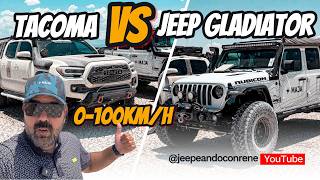 Tacoma Vs. Jeep Gladiator Jt A Speed Test You Didnt Expect