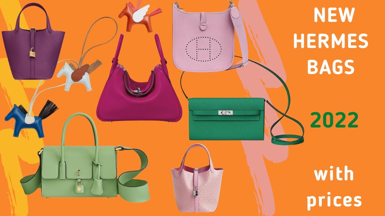 New HERMES 2022 BAGS with PRICES! Kelly to Go, Picotin, Lindy, Evelyne,  Bolide Mini etc, & Rodeos :) 