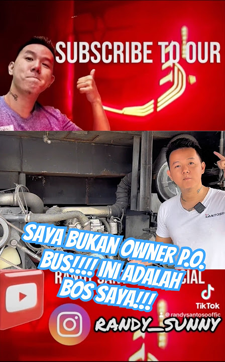 Saya BUKAN owner PO Bus!!! ini adalah Boss saya!!!