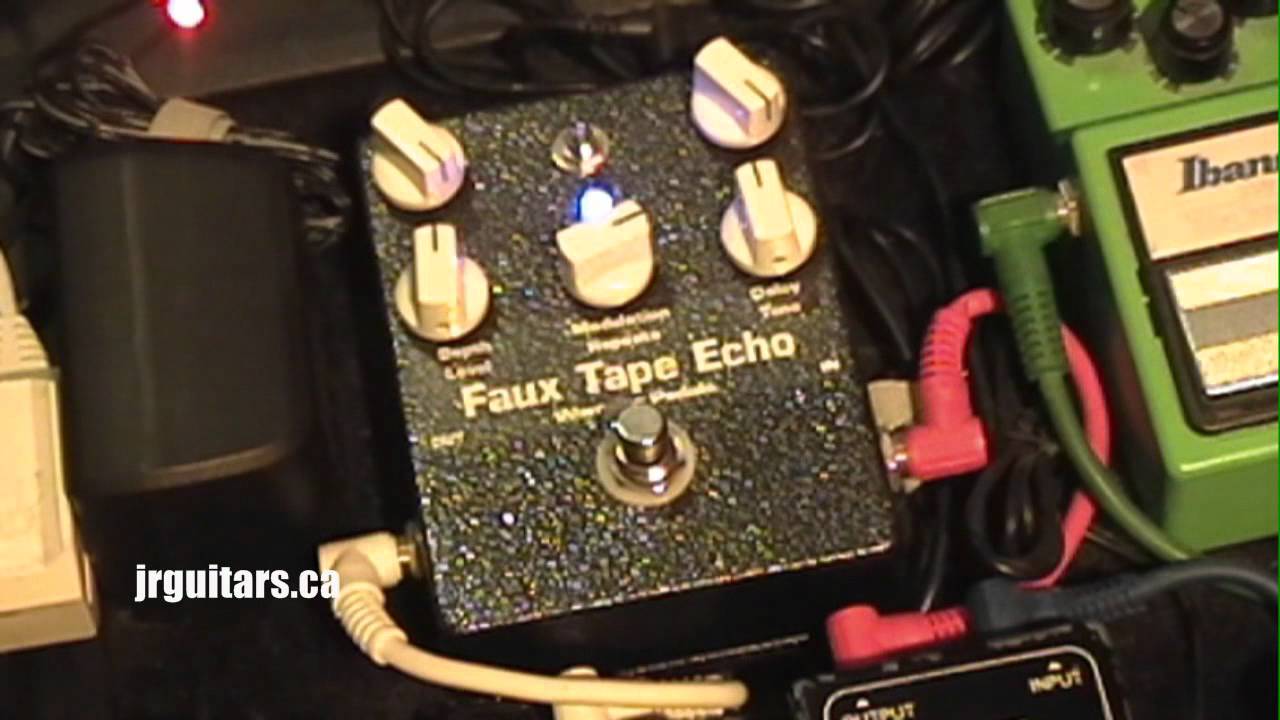 WAMPLER Faux Tape Echo Pedal Demo ( Delay ) YouTube