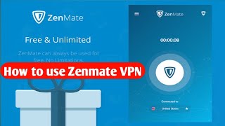 How to use Zenmate VPN for chrome | latest VPN for pc | New VPN for leptop✔️ screenshot 3