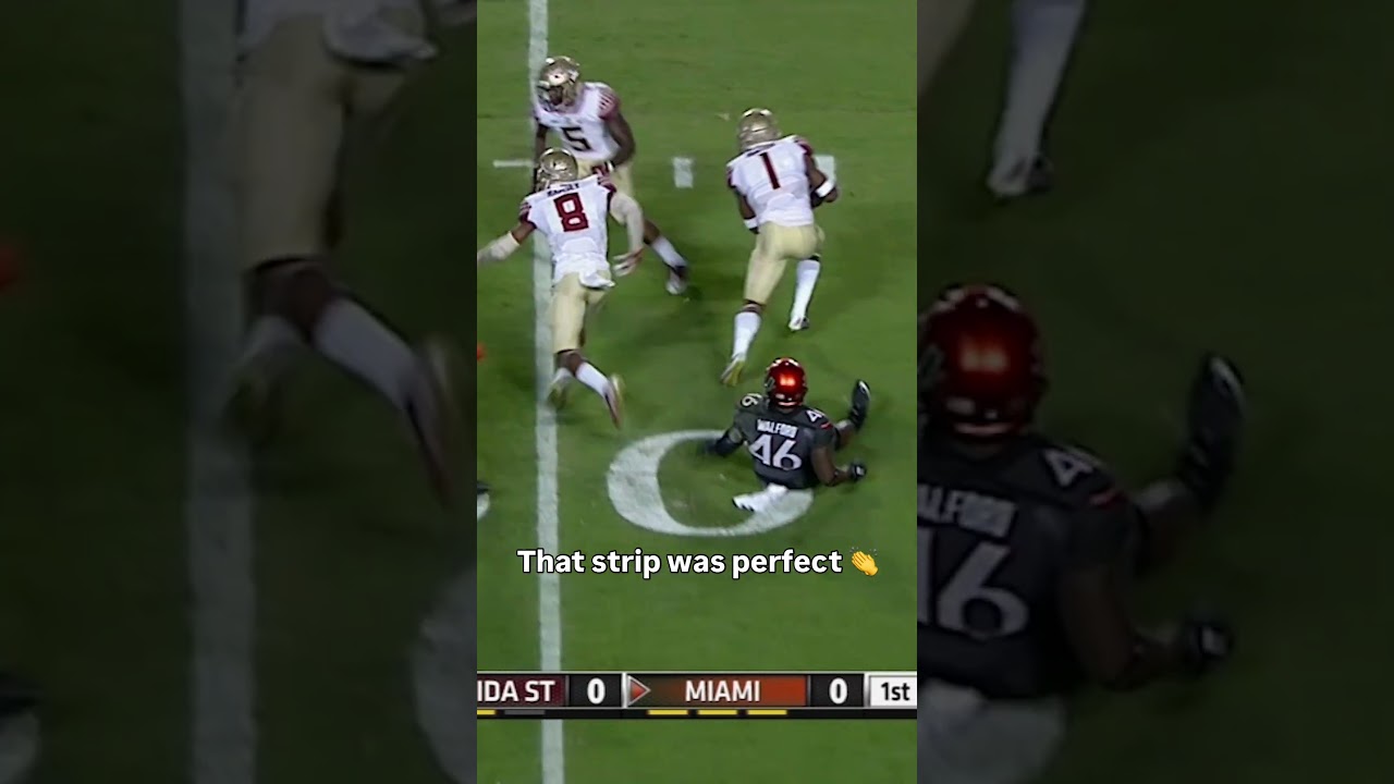 That was elite defense 😤 #floridastateseminoles #accfootball #collegefootball