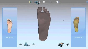 Semi Weight bearing Foot scan