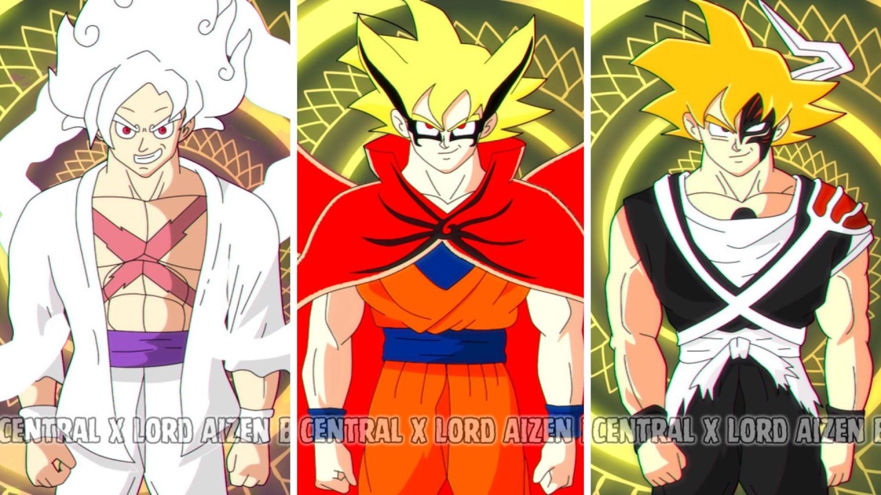 Goku様 Goku's New Forms (1-10) - YouTube