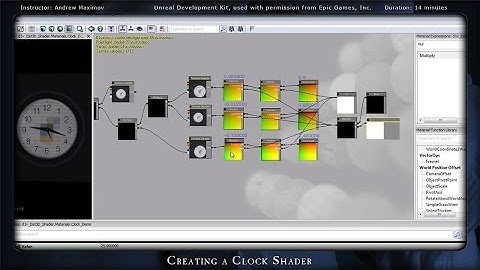 UDK Shaders - 05 - Clock Shader