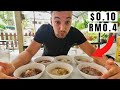 Thailand's Cheapest Restaurant 3THB/$0.10 Noodles