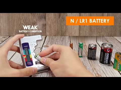 Універсальний тестер заряду батарейок AmpureTracker, видео 1