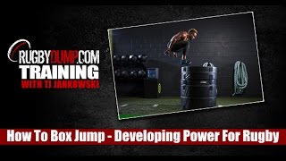 Box Jumps - Developing Power For Rugby Players