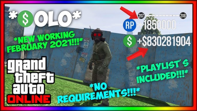 Download and upgrade New Gta  5  Online Solo Afk  Money 