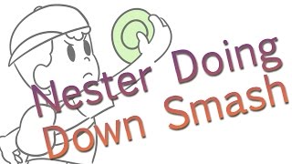 Nester Doing Down Smash | Animation