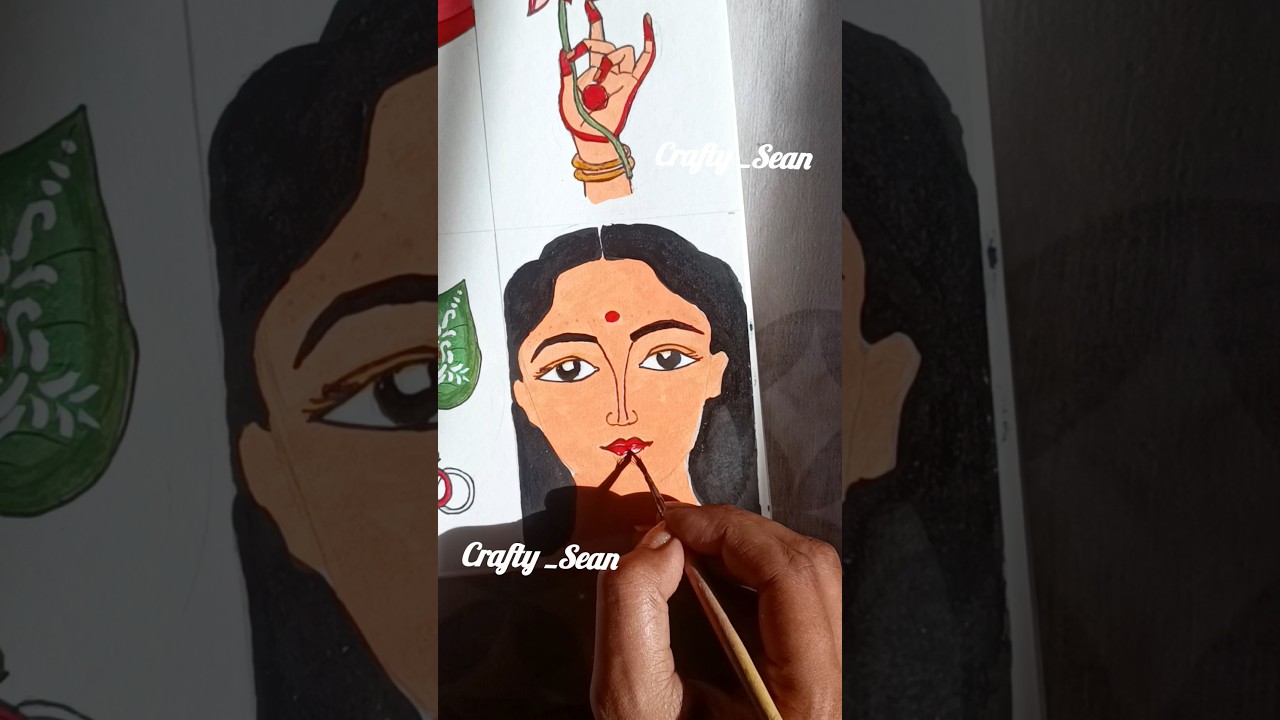 Bengali girl | aesthetic bengali art | 