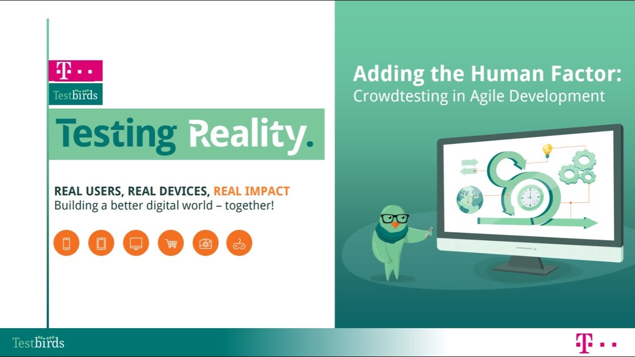 Webinar: Der Faktor Mensch - Crowdtesting in der Agilen Entwicklung