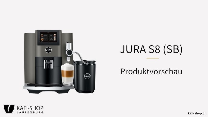 JURA S8 2018 - Milchsystem reinigen - YouTube