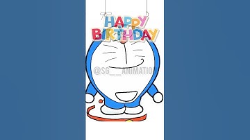 🎉Happy Birthday🎉 Doraemon❤️🎂🎁 #doraemon #birthday