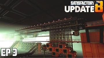 Installing a Factory Sub-Floor | Satisfactory U8 - Ep 3