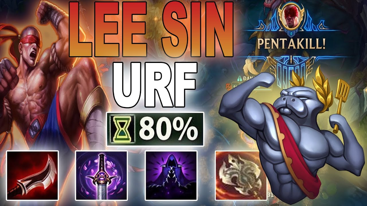 LEE SIN URF 2019 | WITH BUILD MAP FULL DAME 