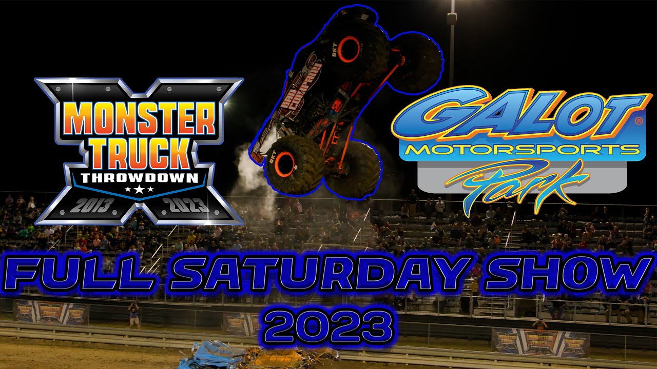 Monster Truck Throwdown @ Galot Motorsports Park 2023 Saturday Full Show 4K60