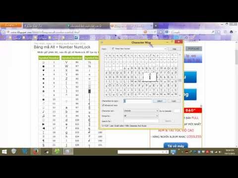#1 Gõ các ký tự đặc biệt bằng bảng mã Alt và Character Map Mới Nhất 1 #1 Gõ các ký tự đặc biệt bằng bảng mã Alt và Character Map Mới Nhất