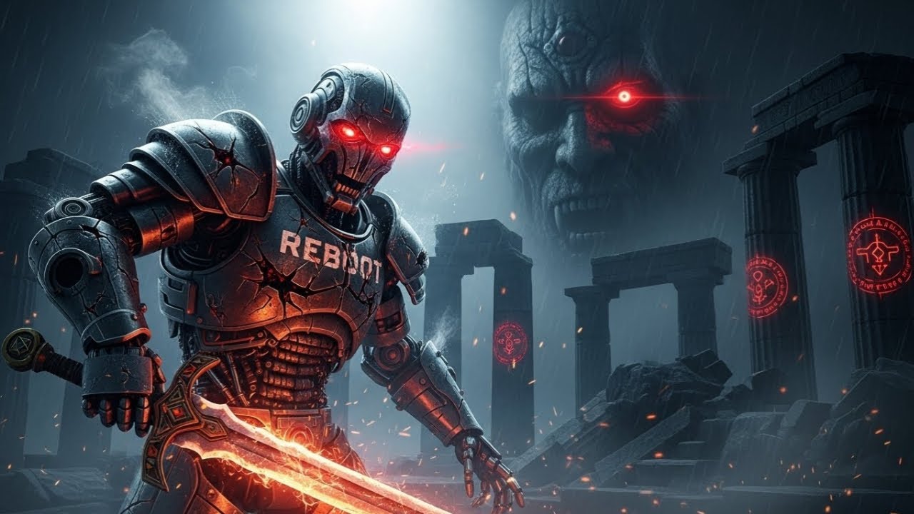 REBOOT vs Ancient Evil | Cursed Ruins Horror Action Movie (AI Cinematic)