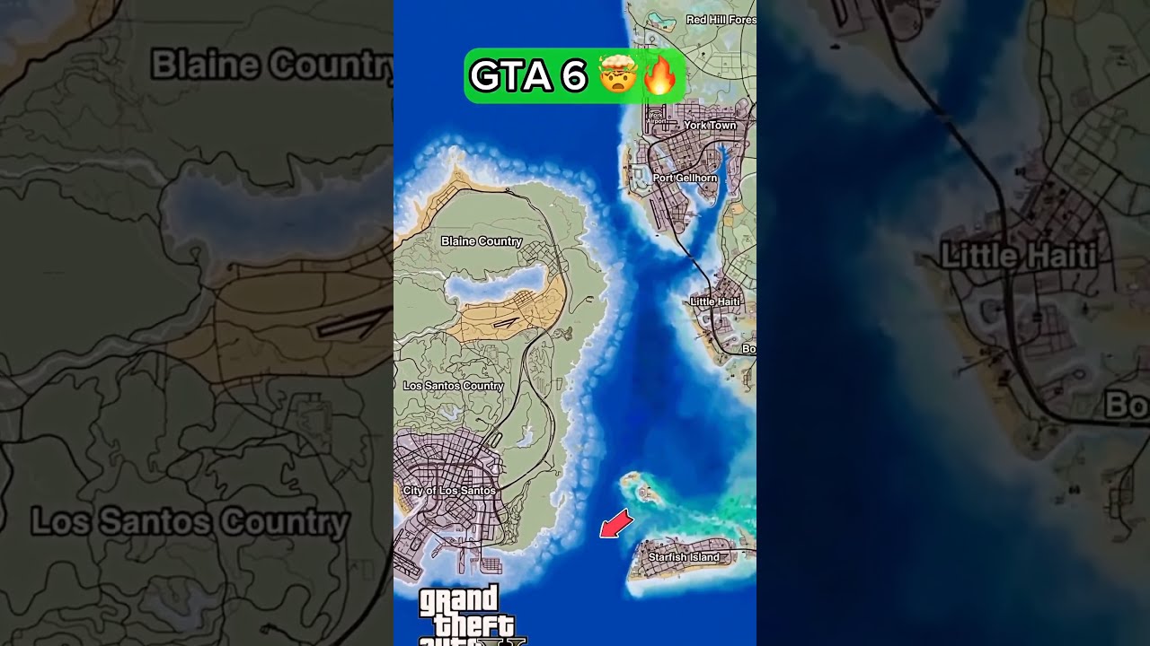  Navigating Worlds GTA 5 Vs 6 Map Comparison