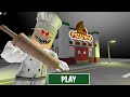 Escape Papa Pizza's Pizzeria! SCARY OBBY roblox! Gameplay Walkthrough 