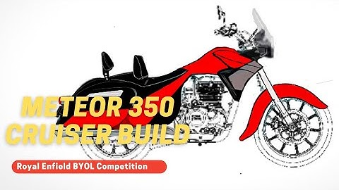 Custom Meteor 350 for Royal Enfield Build your own legend competition