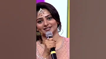 Dimple beauty Rachitha Ram's amazing speech at the South Movie Awards | #ytshorts