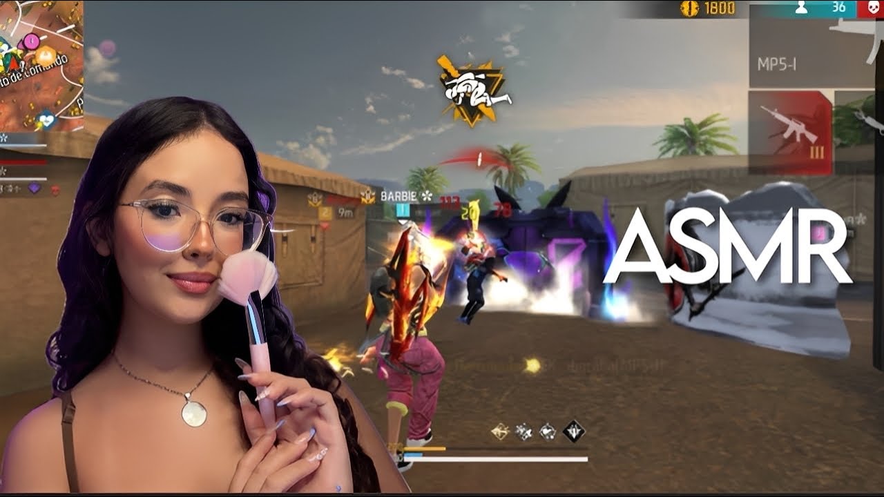 ASMR FREE FIRE 🔥 SUSSURRANDO ATÉ VOCÊ DORMIR ⚡️