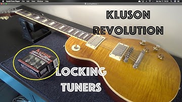 Gibson Les Paul Standard gets Kluson Revolution Locking Tuners and 20.000 subs Stay Safe Giveaway!