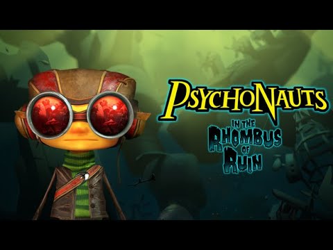 Видео: Psychonauts in The Rhombus of Ruin (Игрофильм с моим переводом, RUS-Sub)