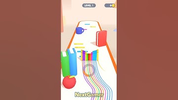 Pencil Rush 🖌️Mobile Gameplay By NextGamer (Android,iOS) Level 1