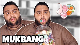 JÖLE YİYEREK VICIK VICIK AKRABALARA SALLADIM! MUKBANG