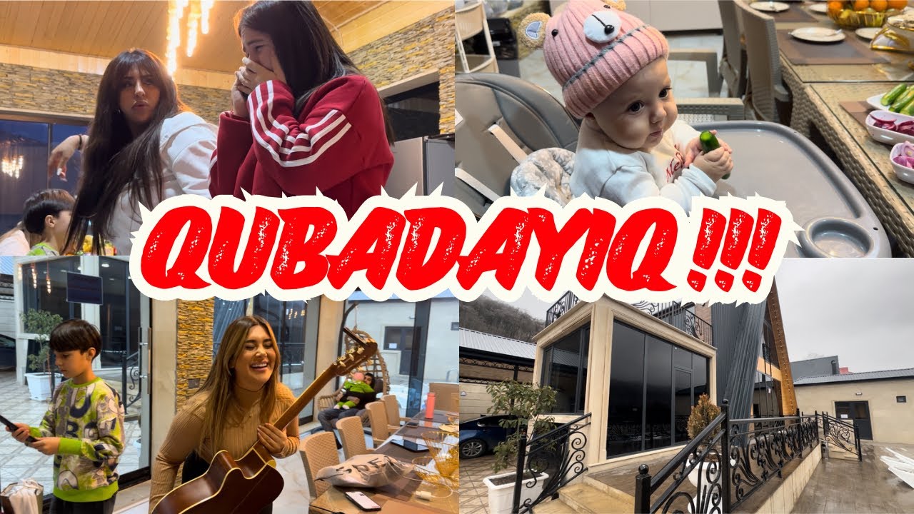 QUBADAYIQ !!! | Bacıma Qışqırtma Etdim | A Frame’də 1 GÜN !!! 😍