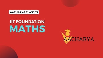 IIT Foundation Maths Class 32 :DIFFERENTIATION 7