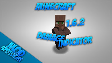 Minecraft ModSpotlight!: HIT SPLAT DAMAGE INDICATORS[1.6.2] - Damage Indicator