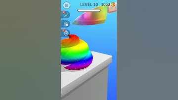 ASMR Slicing Gameplay Level 10 #shorts