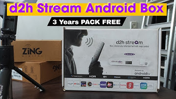 d2h Stream Android Box Launched with 3 Years Free Pack 🤩