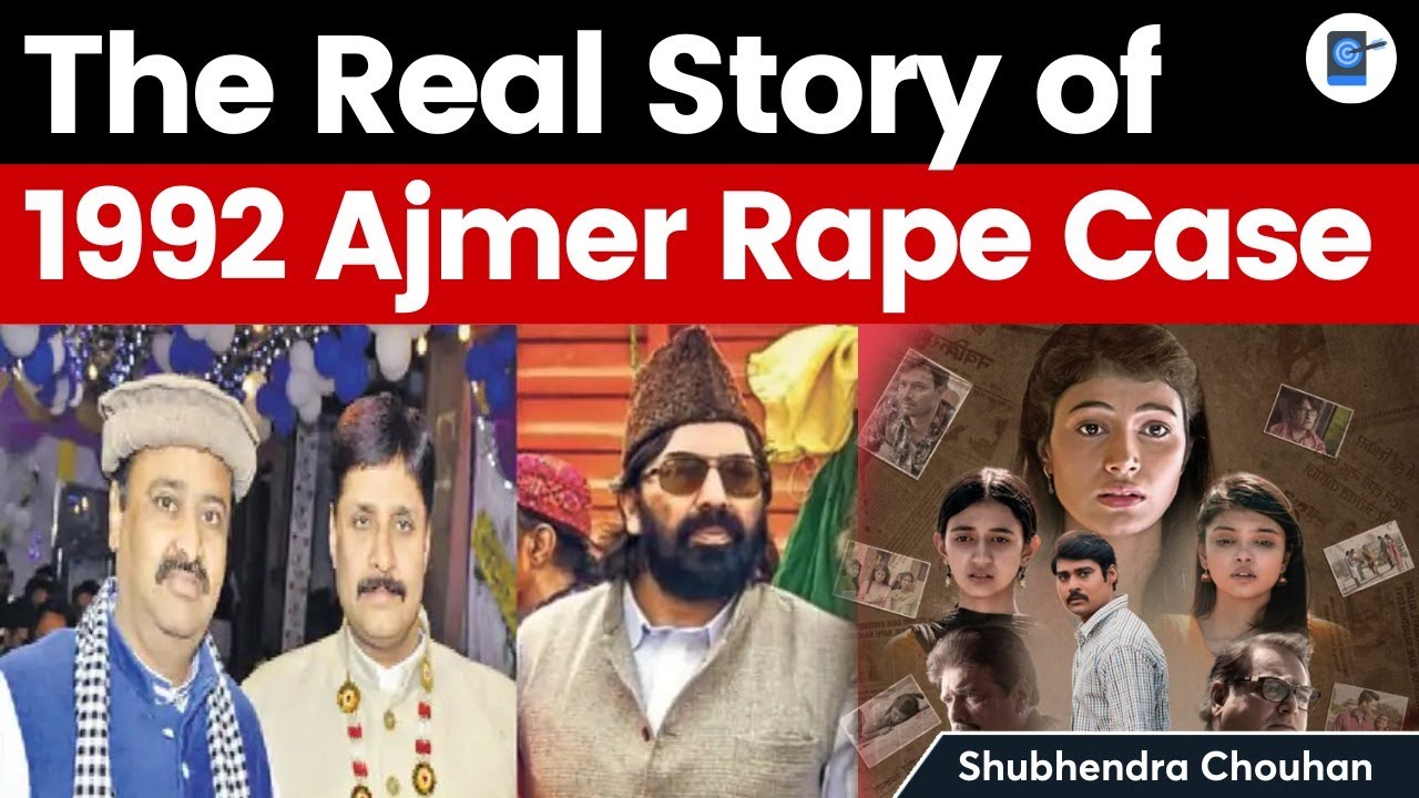 What was the 1992 Ajmer rape and blackmail case  Crime Against Women  Ajmer92 by Shubendra sir