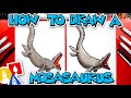 How To Draw A Mosasaurus Dinosaur